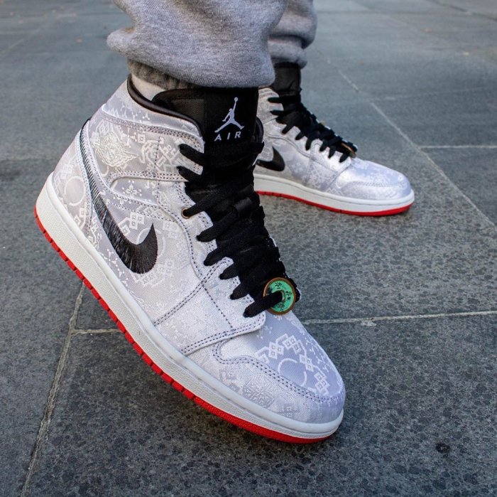 Edison Chen CLOT x Air Jordan 1 Mid “Fearless” CU2804-100