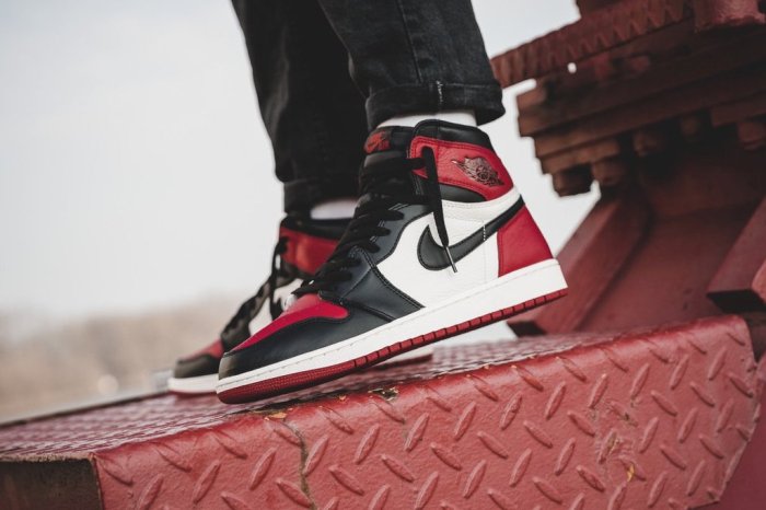 Air Jordan 1 Retro High OG “Bred Toe” 555088-610