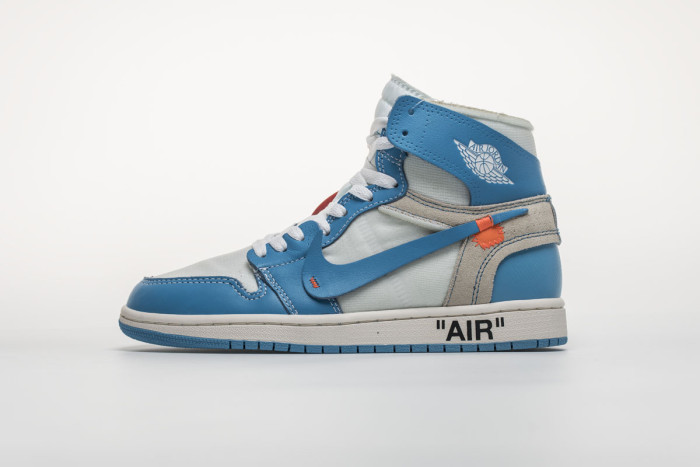 OFF-WHITE x Air Jordan 1 “Powder Blue” AQ0818-148