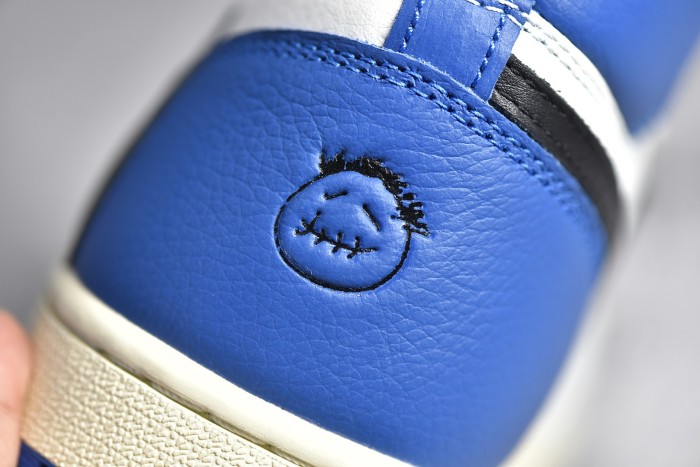 Fragment x TS x Air Jordan 1 High OG SP “Military Blue” TS White Blue DH3227-105