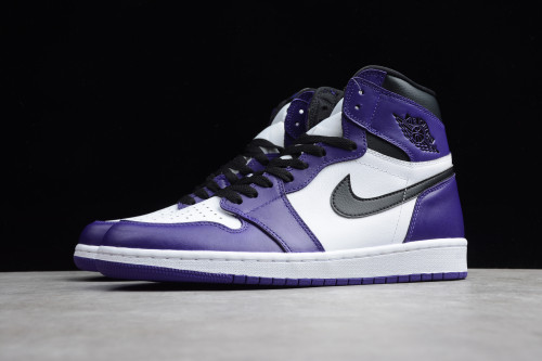 Air Jordan 1 Retro High Court Purple White 555088-500