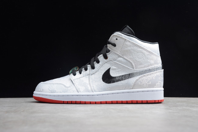 Edison Chen CLOT x Air Jordan 1 Mid “Fearless” CU2804-100