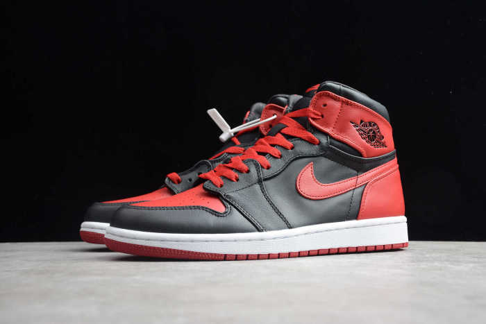 Air Jordan 1 Retro High Ban Black Varsity Red White 432001-001