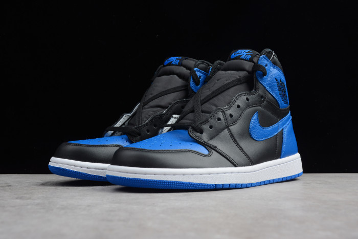 Air Jordan 1 OG High “Royal” Black Blue 555088-007