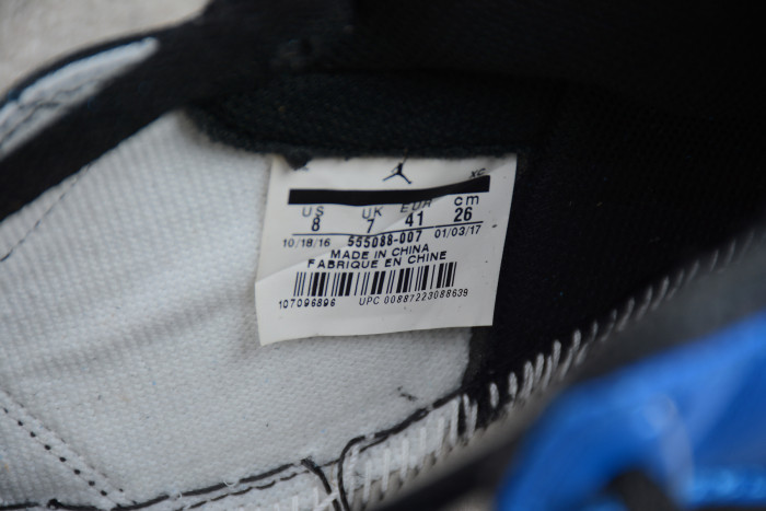 Air Jordan 1 OG High “Royal” Black Blue 555088-007