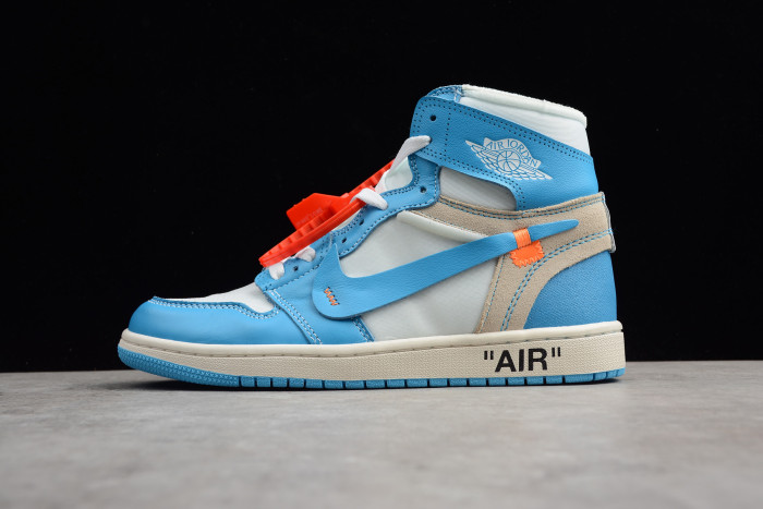 OFF-WHITE x Air Jordan 1 “Powder Blue” AQ0818-148
