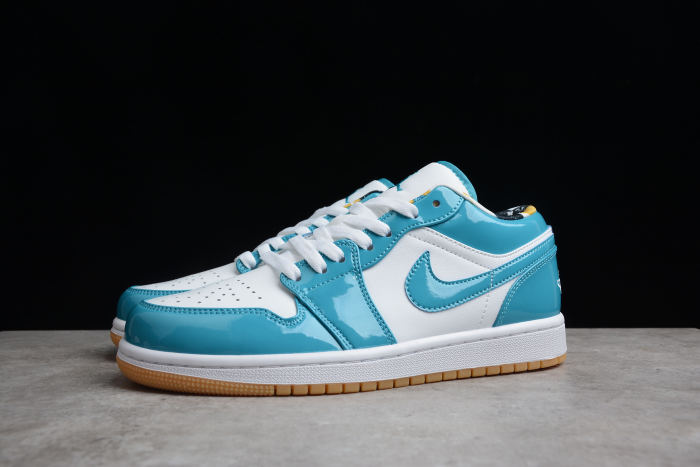 Air Jordan 1 Low SE Barcelona Cyber Teal DC6991-400