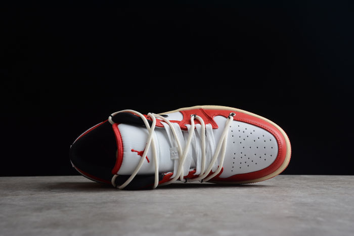 Air Jordan 1 Low Black Red Chicago 553558-118