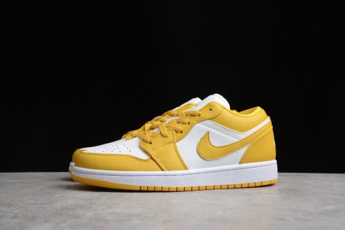 Air Jordan 1 Low 'Pollen' White Yellow 553560-171
