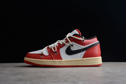 Air Jordan 1 Low Black Red Chicago 553558-118