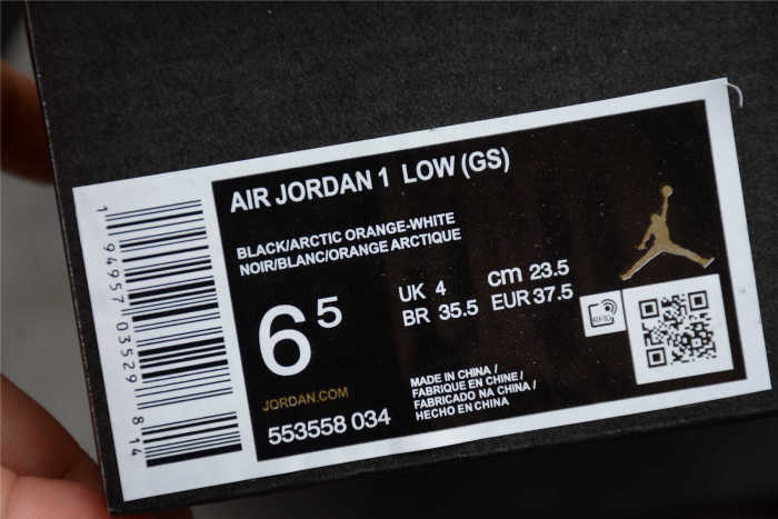 Air Jordan 1 Low “Crimson Tint” Black Pink 553558-034