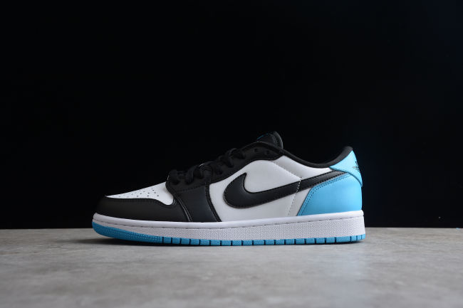 Air Jordan 1 Low OG UNC White Dark Powder Blue Black CZ0790 104