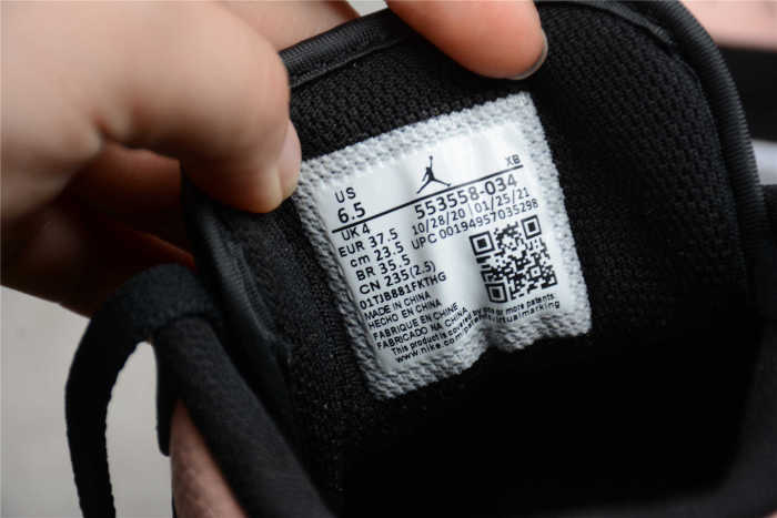 Air Jordan 1 Low “Crimson Tint” Black Pink 553558-034