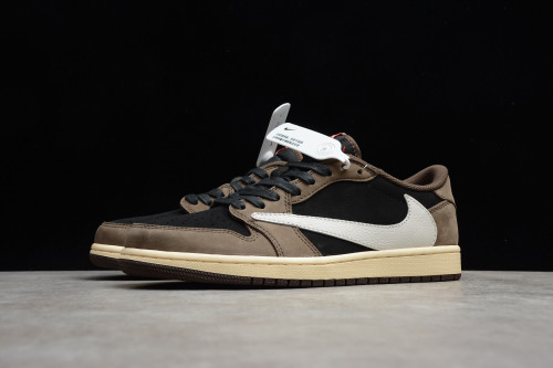 Travis Scott x Air Jordan 1 Low “Dark Mocha” CQ4277-001