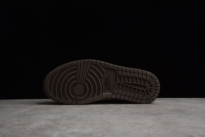 Travis Scott x Air Jordan 1 Reverse Mocha Brown White DM7866-162