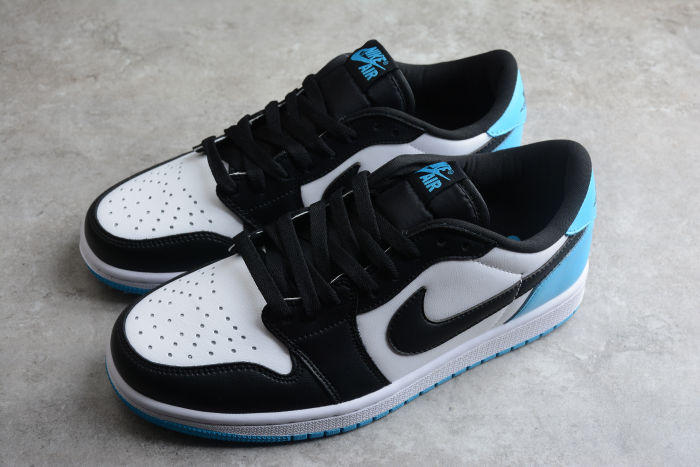 Air Jordan 1 Low OG UNC White Dark Powder Blue Black CZ0790 104