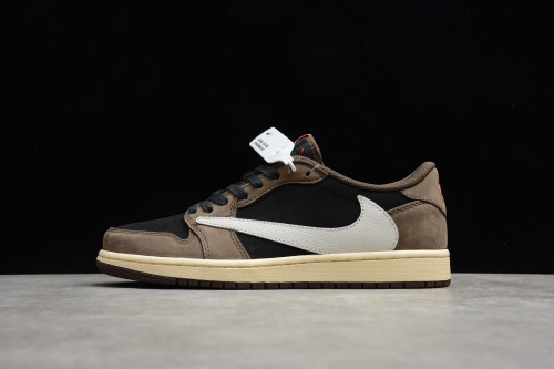 Travis Scott x Air Jordan 1 Low “Dark Mocha” CQ4277-001