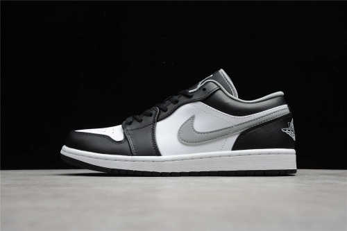 Air Jordan 1 Low Black Particle Grey 553558-040
