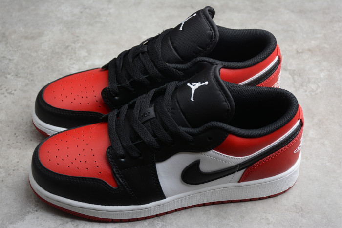 Air Jordan 1 Low “Red Toe” 553558/553560-612