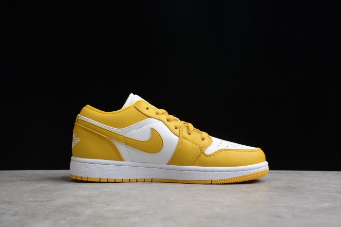 Air Jordan 1 Low 'Pollen' White Yellow 553560-171