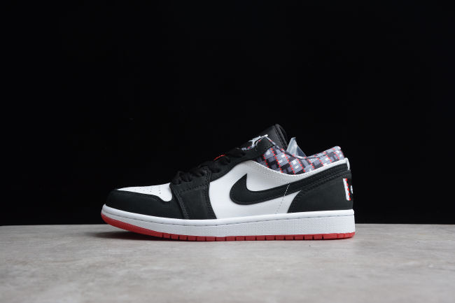 Air Jordan 1 Low Quai 54 Black White DM0095-106