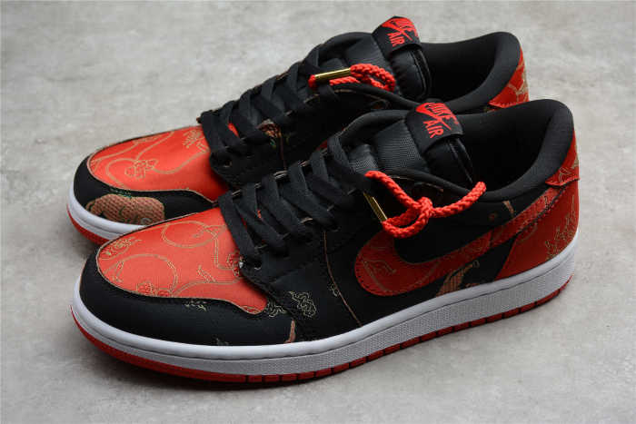 Air Jordan 1 Low OG CNY AJ1 Black Red DD2233-001