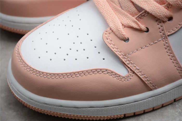 Air Jordan 1 Low Light Arctic Pink 553560-800