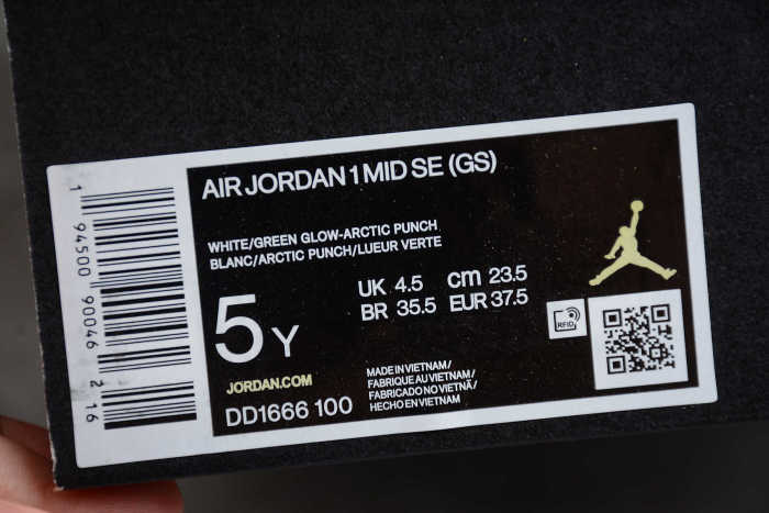 Air Jordan 1 Mid Paint Drip DD1666-100