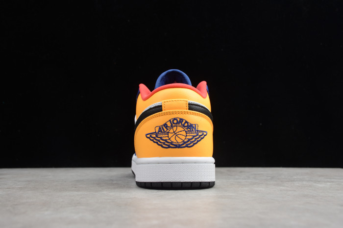 Air Jordan 1 Low 'White Deep Royal Blue' 553558-123