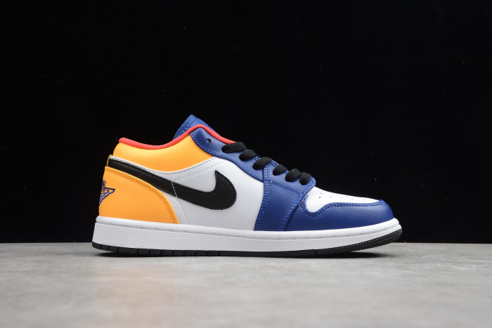 Air Jordan 1 Low 'White Deep Royal Blue' 553558-123
