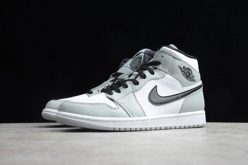 Air Jordan 1 Mid 'Smoke Grey' 554724-092