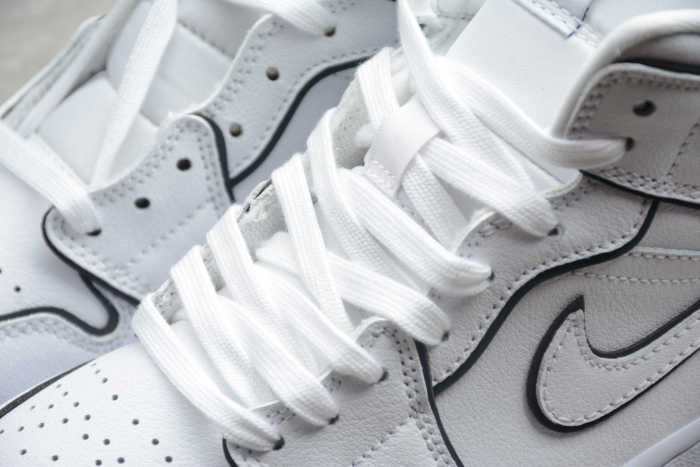 Air Jordan 1 Mid Iridescent Reflective CK6587-100