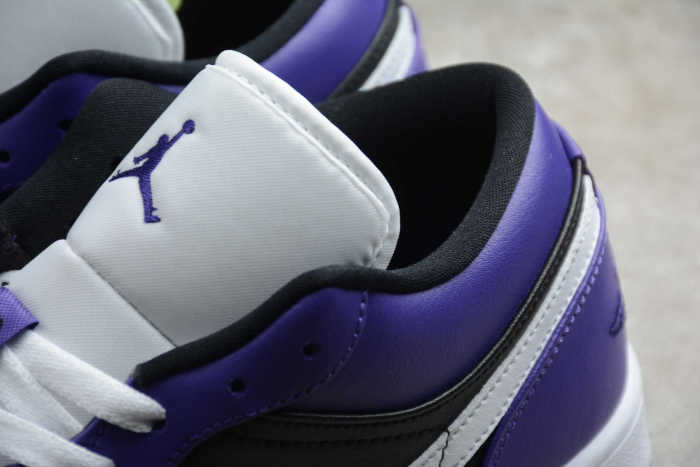 Air Jordan 1 Low 'Court Purple Black' 553558-501