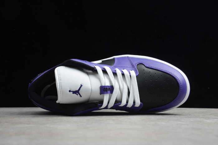 Air Jordan 1 Low 'Court Purple Black' 553558-501