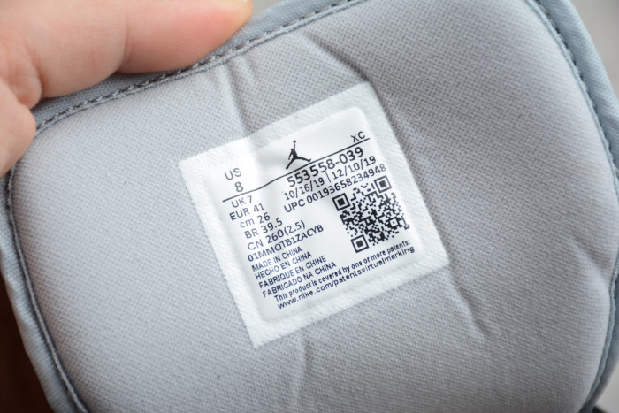 Air Jordan 1 Low Black Light Smoke Grey 553558-039