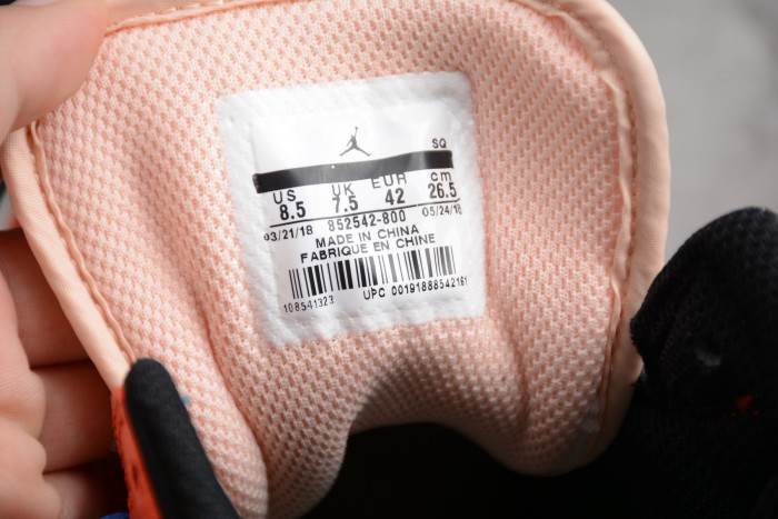 Air Jordan 1 Mid Team Orange Black BQ6931-800