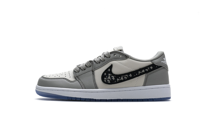 Dior x Air Jordan 1 Low Wolf Grey CN8608-002