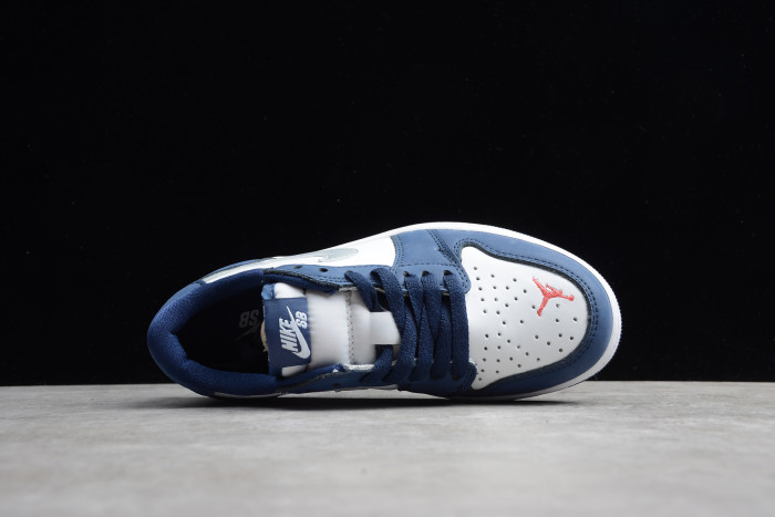 Air Jordan 1 Low SB Midnight Navy Ember Glow CJ7891-400