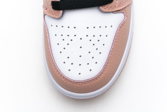 Air Jordan 1 Mid Pink Quartz 555112-603