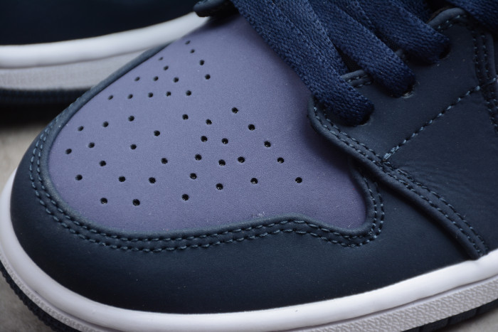 Air Jordan 1 Mid Sanded Purple 554724-445
