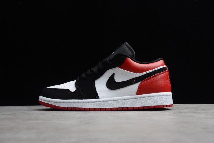 Air Jordan 1 Low 'Black Toe' 553558-116