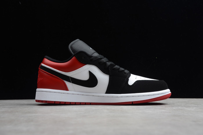 Air Jordan 1 Low 'Black Toe' 553558-116