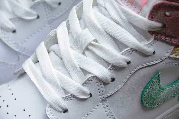 Air Jordan 1 Mid Paint Drip DD1666-100