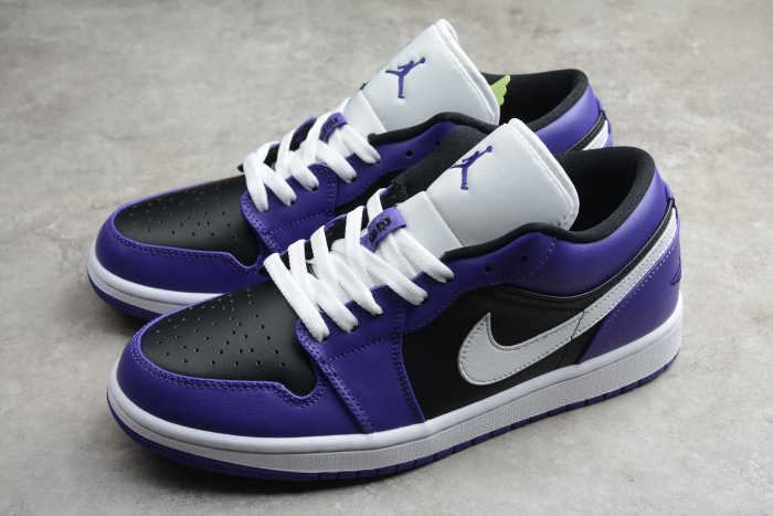 Air Jordan 1 Low 'Court Purple Black' 553558-501