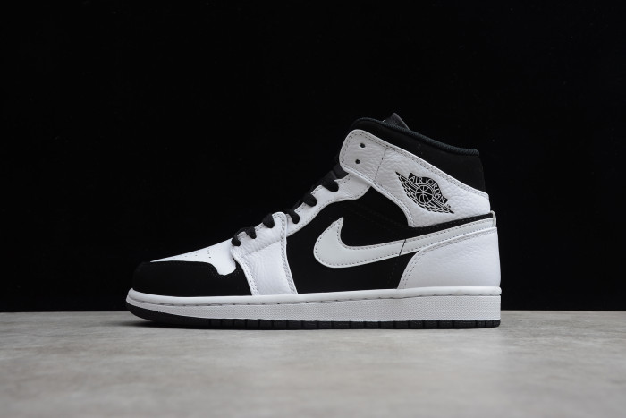 Air Jordan 1 Retro Mid 'Tuxedo' 554724-113