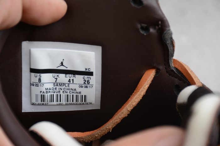 Air Jordan 1 X Off Louis OW x LV Brown Orange AQ0818-158