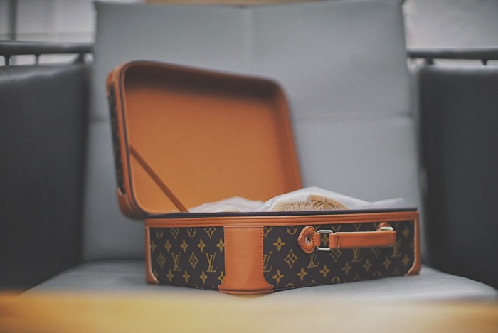 Air Jordan 1 X Off Louis OW x LV Brown Orange AQ0818-158