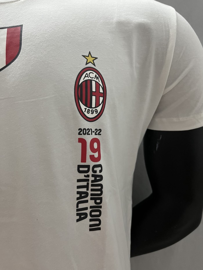AC Milan Champions T-shirt White