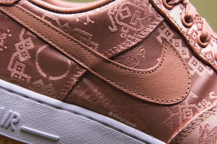 CLOT x Air Force 1 Low “Rose Gold” CJ5290-600