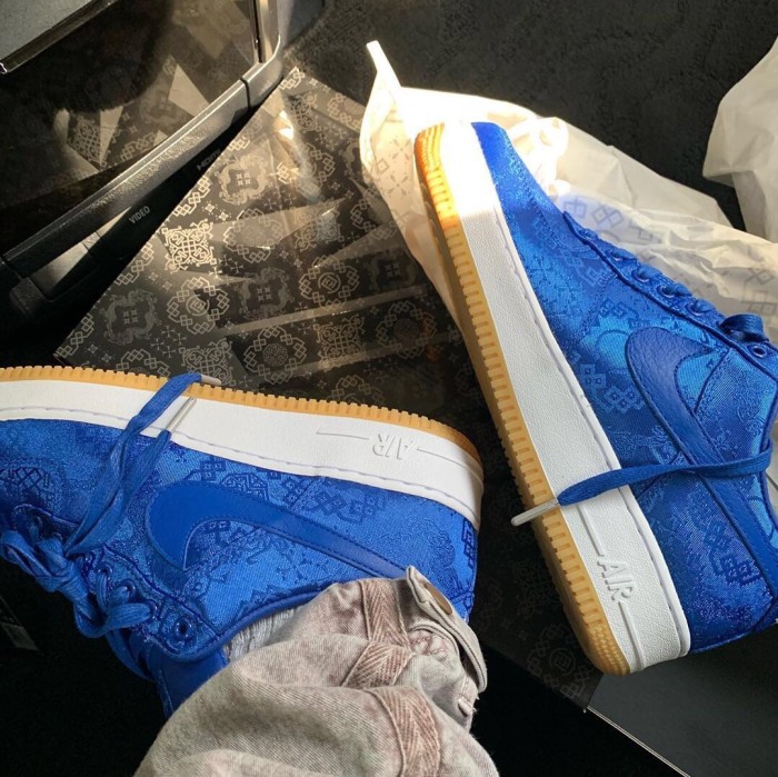 CLOT x Air Force 1 Premium Game Royal AO9286-400